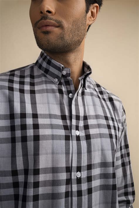 Soho Classic Grey Button Down Shirt Kaapus