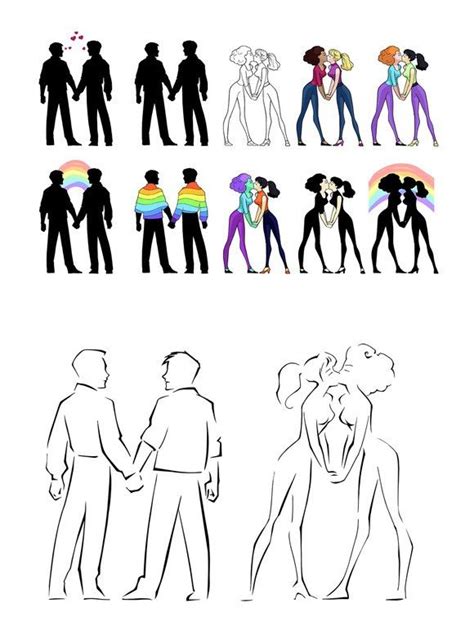Gay Couples Poly Couple Drawing Reference Couple Poses Drawing Couple