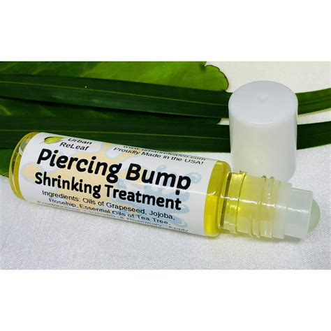 Base Labs Piercing Bump Treatment Keloid Bump Removal Healing Soothing Piercing Aftercare Bumps