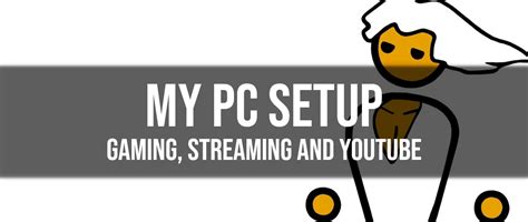 Pc Setup For Gaming Streaming And Youtube Dottz Gaming