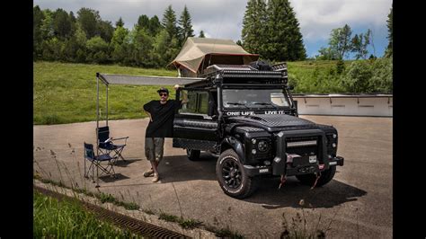 Land Rover Defender 110 Overland Vehicle Build Expedition Set Up