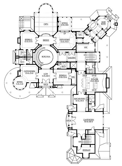 Beautiful Mansion Home Plans Luxury Floor Jhmrad 144788