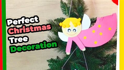 Easy Diy Paper Angel For Christmas Decoration Youtube