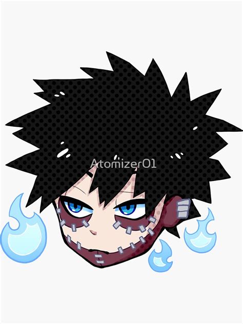 Dabi Sticker For Sale By Atomizer01 Redbubble