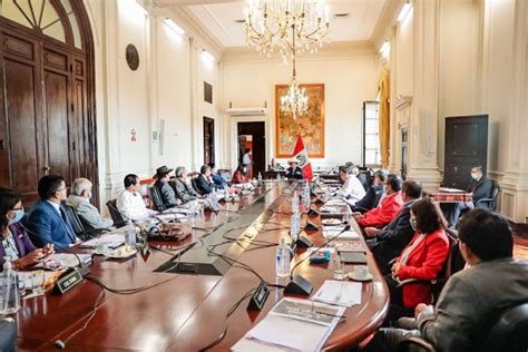 Presidente Castillo lidera sesión del Consejo de Ministros Noticias