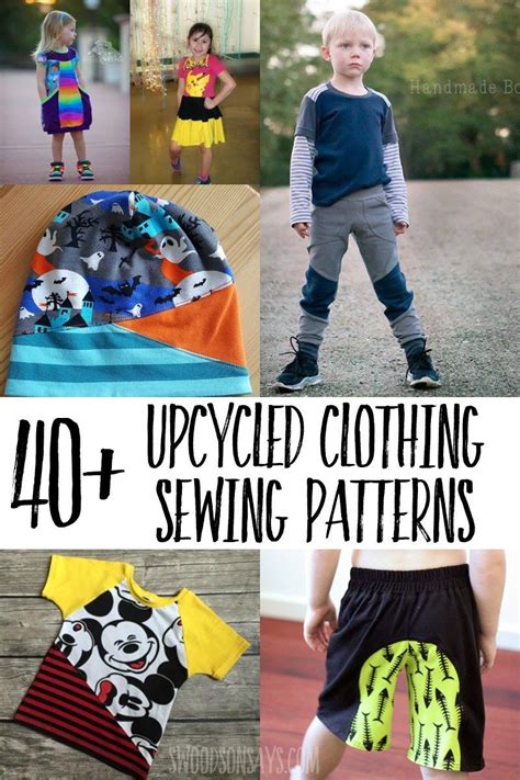 40 Upcycled Clothing Patterns To Sew Upcycle Clothes Beginner