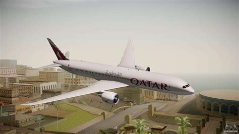 Boeing 787 Qatar Airways For Gta San Andreas