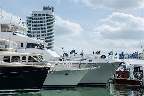 In Photos Yachts Miami Beach Day One Superyacht Times