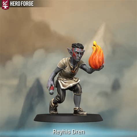 Some Hero Forge Minis For My Most Recent Playthrough Rmorrowind