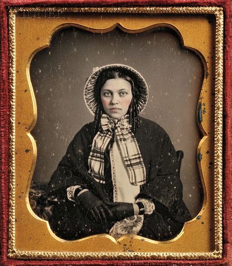American School 19th Century Sixth Plate Daguerreotype Of A Young