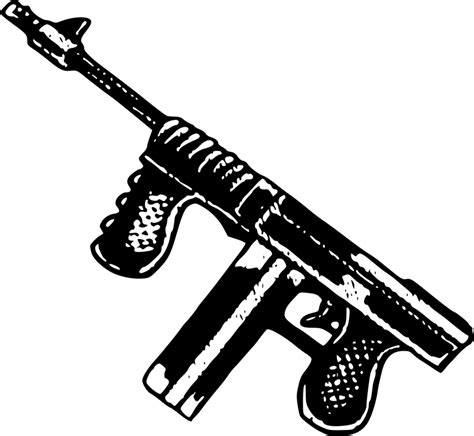 gangster pistole stroj vektorová grafika zdarma na pixabay pixabay