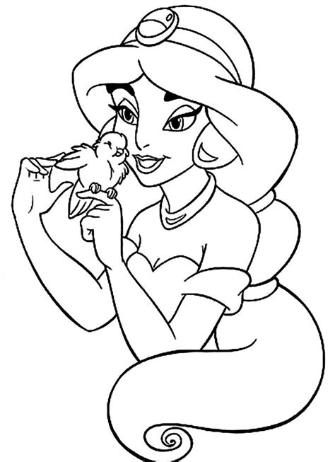 Free Printable Jasmine Coloring Pages For Kids Best Coloring Pages