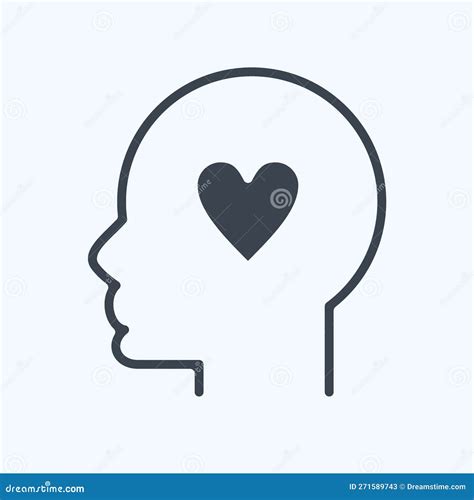 Icon Kindness. Related To Psychology Personality Symbol. Simple Design