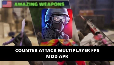 Counter Attack Multiplayer FPS MOD APK Unlimited Epic Cases Keys