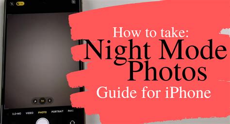 How To Take Night Mode Photo On Iphone 11 Pro