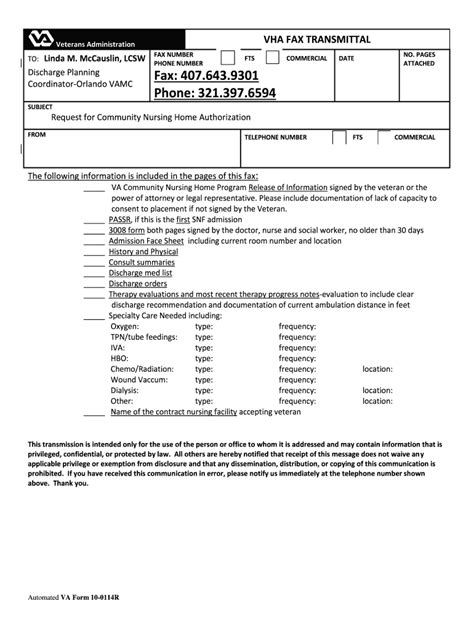 Va 10 0114r Fill And Sign Printable Template Online Us Legal Forms