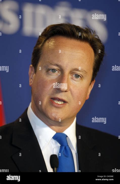 David Cameron British Prime Minister 27 May 2011 International Media