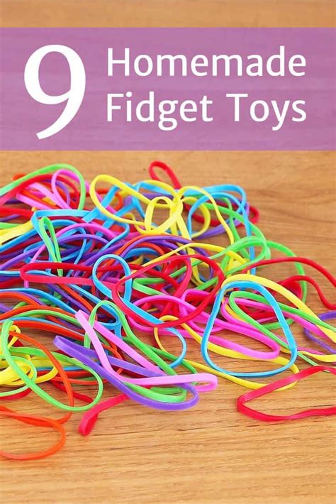 Homemade Fidget Toys Diy Fidget Toys Homemade Playdough Diy Toys