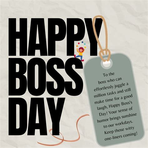 Best Happy Boss Day Message Even If You Dislike Your Boss Hubpages