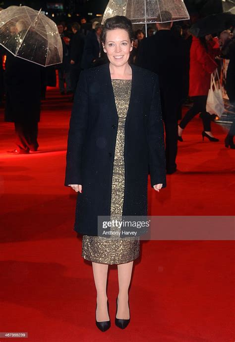 Olivia Colman Attends The World Premiere Of Cuban Fury At Vue News