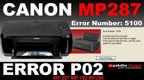 Canon printer error p02 generally occur due to cartridge related problems and when the problem is related with the connectors. Printer Canon MP87 P02, printer canon mp287 error p02 ...