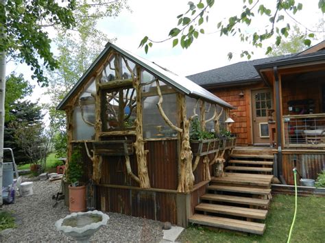 Rustic Greenhouse Rustic Shed Other By Dead Wood Creations Houzz