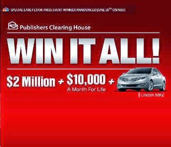 Submitted 1 year ago by xaja86. House of Sweepstakes: Win It All PCH Sweepstakes $2 ...