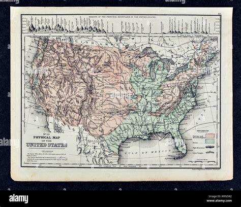 Mitchell Map Of North America Hi Res Stock Photography And Images Alamy