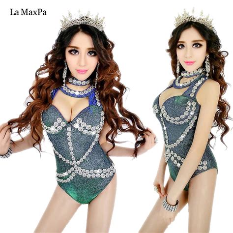 Comprar La Maxpa 2017 Nueva Sexy Mujeres Vestuario Teatral Para Cantantes