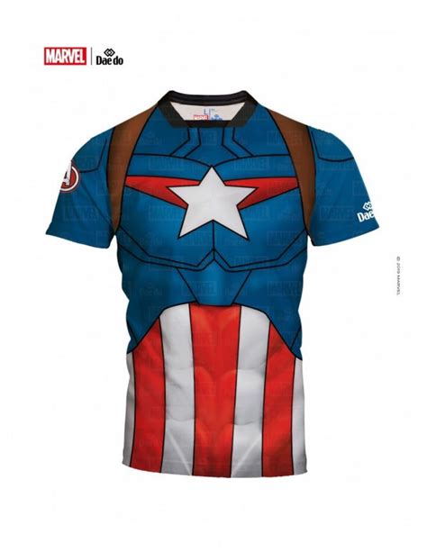Captain America Full Print T Shirt Baltcombat