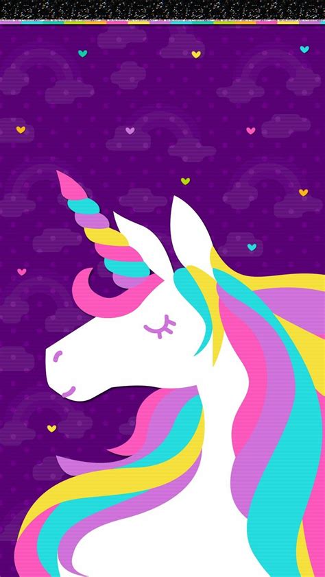 Rainbow Unicorn Phone Wallpapers Wallpaper Cave