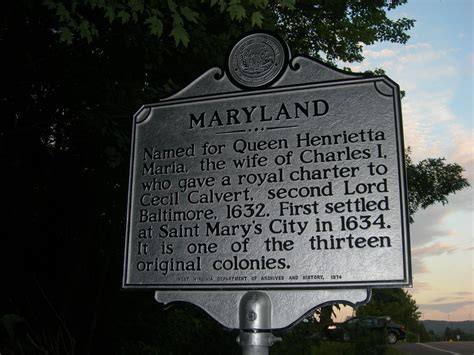 Maryland Historic Marker Us Hwy 50 At The Md Wv State Line Flickr