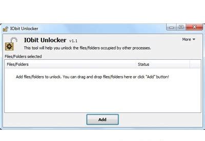 Download the latest version of unlocker for windows. IObit Unlocker download free for Windows 10 64/32 bit - Windows Files Unblock