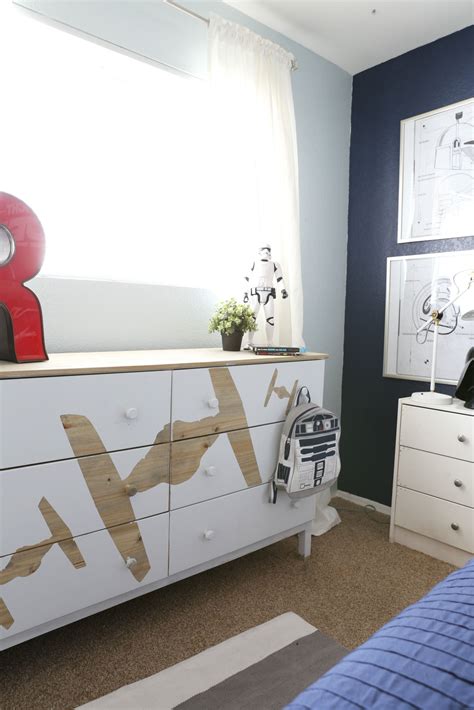 Star wars galaxy printable wall art. DIY Star Wars Dresser - Classy Clutter | Star wars bedroom ...