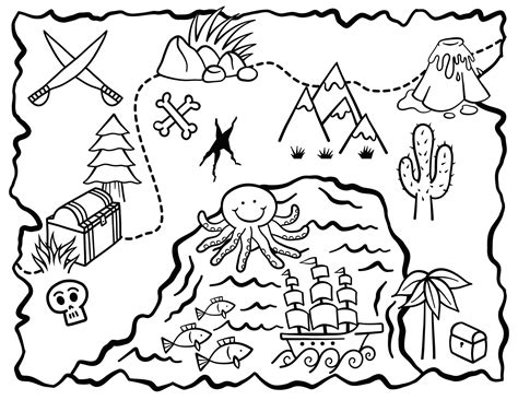 Maps Coloring Pages Home Design Ideas