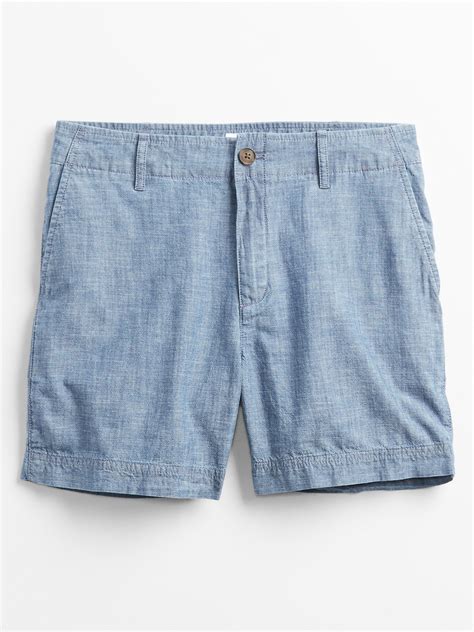 5 Khaki Shorts With Washwell™ Gap Factory