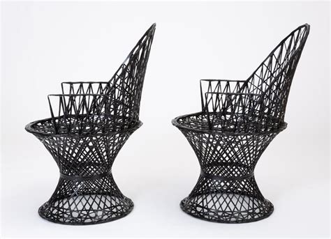 Items in this gallery are an example of our stock and may not be currently available. Pair Spun Fiberglass Patio Captain Chairs by Woodard ...