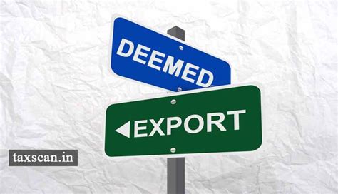 Potentially, that ruling could have a big. Govt Notifies certain supplies as 'Deemed Exports' under ...
