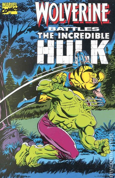 Wolverine Battles the Hulk (1989) comic books