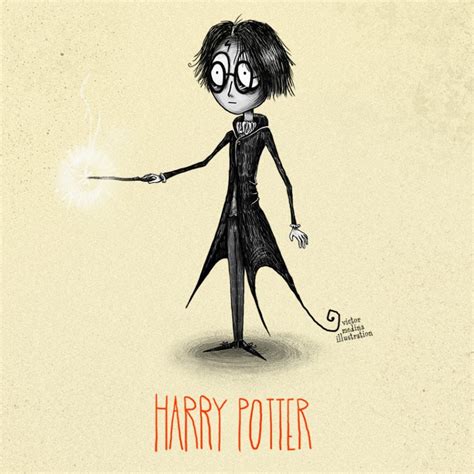 Geek Art Artist Re Creates Harry Potter Characters In The