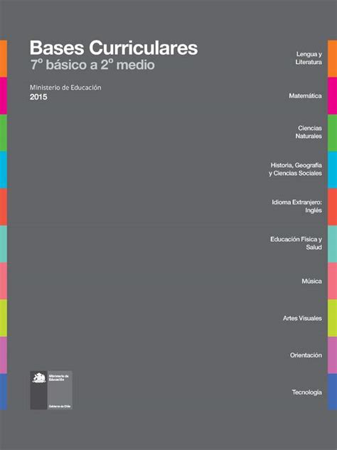 Lengua Y Literatura 1° Medio Curriculum Nacional Mineduc Chile