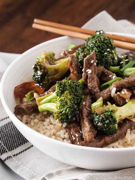 Gluten Free Beef And Broccoli Stir Fry Recipe Video Faithfully