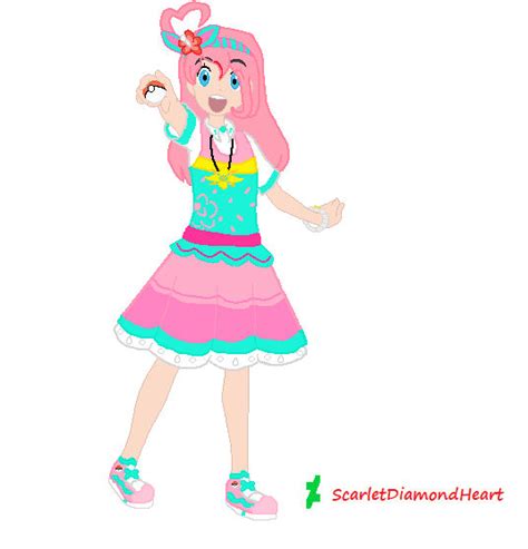 Pokemon Oc Rose Alola Outfit Redesigned By Scarletdiamondheart On