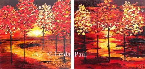 Landscape Paintings Of Trees Contemporary Tree Paintings