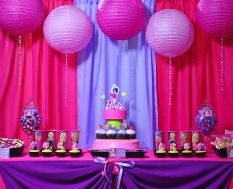 Kids Party Hub Barbie Fashion Themed Birthday Party Celines 5th