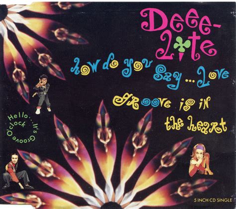 deee lite how do you say love groove is in the heart 1991 cd discogs
