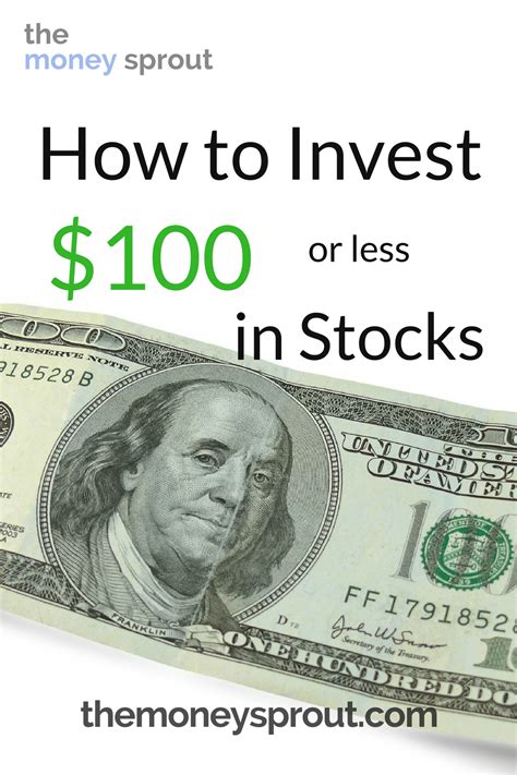 If they invest money in it, they can boost traffic easily. How to Invest $100 or Less in Stocks - The Money Sprout