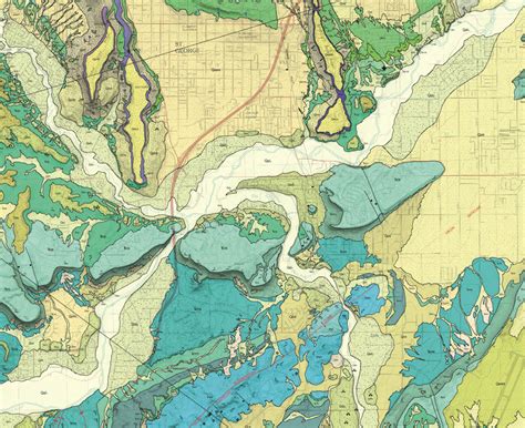 Rocks Resources And Faults New Geological Mapping Of St George Area