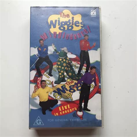 The Wiggles Wiggledance Live In Concert 1997 Vhs Original Wiggles