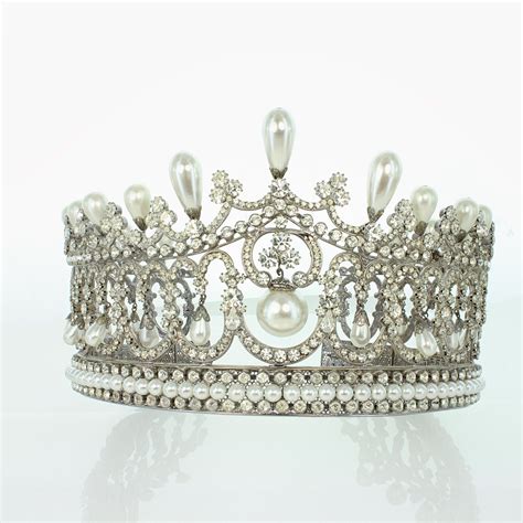 The Diadem Of Ancient Pearls Replica Crown Jewels